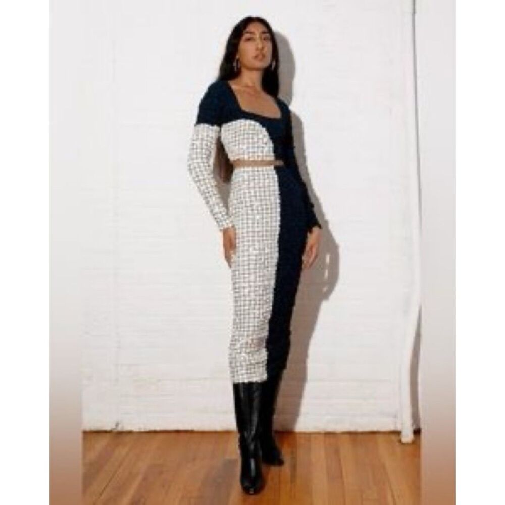 Mara Hoffman Tavi Skirt & Kiyoko Top Set Popcorn Style, XS (C6)